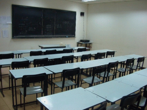 北京語言大学の教室