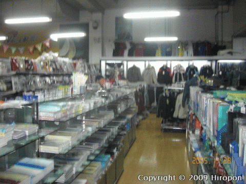 清華大学の売店